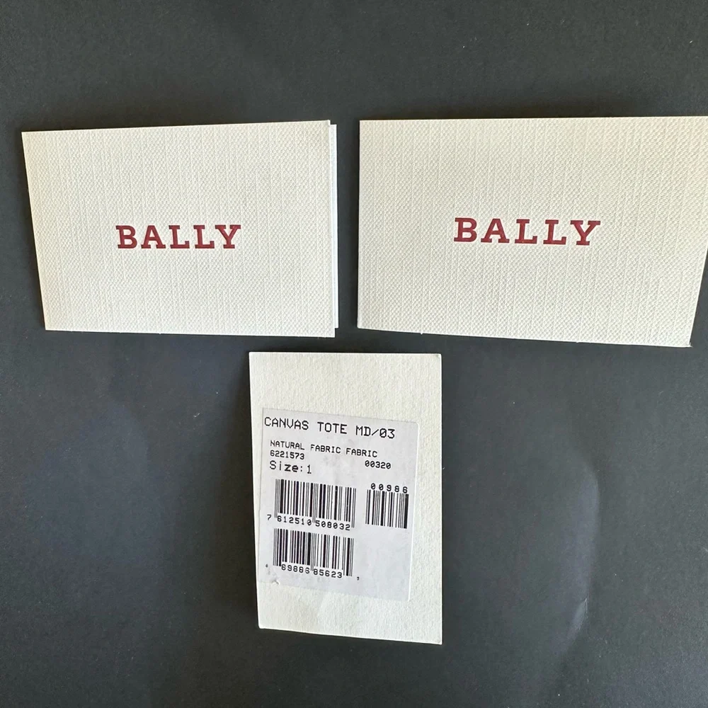Bally Canvas Tote Bag - Picture 10 of 10